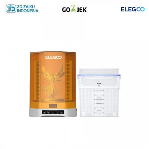 Original ELEGOO Mercury Plus 3.0 Wash and Cure Station Stronger Wash Power and All Around Curing